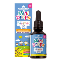 Sotib oling Mini Drops, Vitamin D3, 400IU, bolalar tomchilari