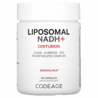 Купить Codeage, Liposomal NADH +, центурион, 60 капсул