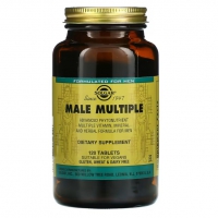 Купить Solgar, Male Multiple, мультивитамины для мужчин, 120 таблеток