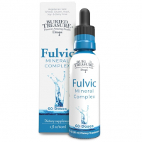 Купить Buried Treasure Fulvic Mineral Complex, 295 мг, 60 мл капля