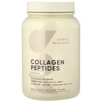 Купить Sports Research, Collagen Peptides, пептиды коллагена, с нейтральным вкусом, 907 г