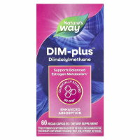 Купить Natures Way, DIM-Plus, Метаболизм эстрогенов, 60 вегетарианских капсул