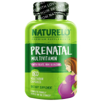 NATURELO, Prenatal Multivitamin, 180 вегетарианских капсул