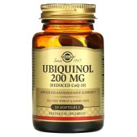 Купить Solgar, Убихинол, Ubiquinol, 200 мг, 30 мягких желатиновых капсул