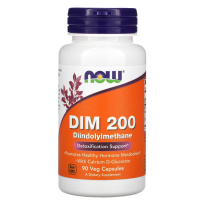 NOW Foods, DIM 200 (дииндолилметан), 90 растительных капсул
