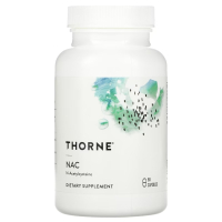 Thorne, Ацетилцистеин, NAC, 90 капсул