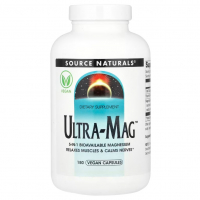 Купить Source Naturals, Ultra-Mag, 180 веганских капсул