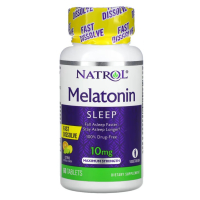 Natrol, Melatonin, Мелатонин, 10 мг, 60 таблеток