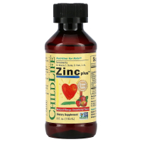 ChildLife, Essentials, Zinc Plus, цинк, натуральный вкус манго и клубники, 118 мл