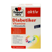 Sotib oling Doppelherz, Qandli diabetlar uchun faol vitaminlar, 30 tabletka