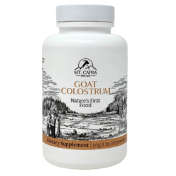 Купить Mt. Capra, Goat milk colostrum, сухое молозиво из козьего молока, 50 г
