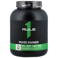 Sotib oling Rule One, Mass Gainer, vanilla krem, 2.6 kg