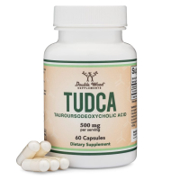Купить Double Wood, TUDCA,  добавка для очистки печени и желчного пузыря, 500 мг, 60 капсул