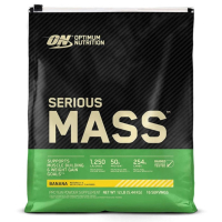 Sotib oling Optimum Nutrition, Serious Mass, Gainer, banan ta'mli, 5,44 kg