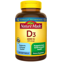 Купить Витамин D3 Nature Made 1000IU, 650 капсул