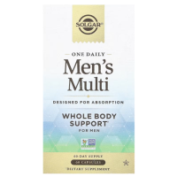 Купить Solgar, One Daily Mens Multi, мультивитамины для мужчин, 60 капсул