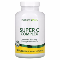 Sotib oling NaturesPlus, Super vitamin C kompleksi, 180 kapsula