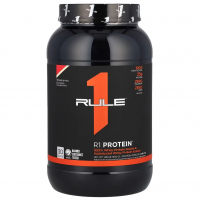 Sotib oling Rule One, R1 Protein, Oqsil, qulupnay va krem ta'mli, 900 g