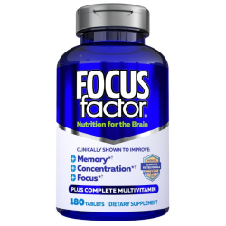 Купить Focus Factor Brain Supplement Мультивитамины для памяти и ясности 180 таблеток