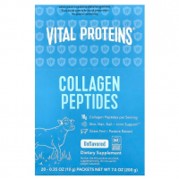 Sotib oling Vital Proteins, Kollagen peptidlari, ta'msiz, 10 g lik 20 ta paketcha