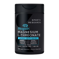 Купить Sports Research, Magnesium L-Threonate, , Л-треонат магния, 135 растительных капсул