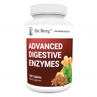 Купить Dr. Berg, Advanced Digestive Enzymes, Пищеварительные ферменты, 180 таблеток