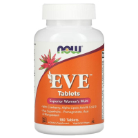 Купить NOW Foods, Таблетки Eve, Улучшенный мультивитаминный комплекс для женщин, 180 таблеток