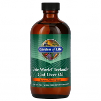 Купить Garden of Life, жир печени исландской трески, Cod Liver Oil, 236 мл (8 жидк. унций)