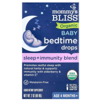 Купить Mommys Bliss, Bedtime, Органические капли для детей от 4 месяцев, 60 мл