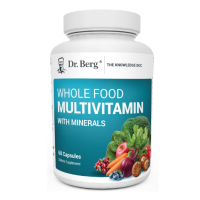Купить Dr. Berg, Whole Food Multivitamin with minerals, мультивитамины с минералами, 60 капсул