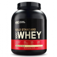 Sotib oling Optimum Nutrition, 100% Whey Protein, Zardob oqsili, vanilla muzqaymoq, 2,28 kg