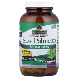 Купить Natures Answer, Saw Palmetto, сереноя, стандартизированная, 120 вегетарианских капсул