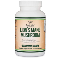 Купить Double Wood, Lions Mane Mushroom, Ежовик гребенчатый, 500 мг, 120 капсул