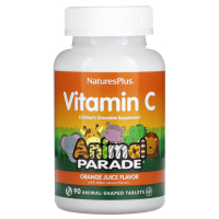 Купить Natures Plus, Animal Parade, витамин C для детей, 90 таблеток