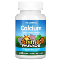 Купить Nature's Plus, Animal Parade, кальций, calcium, 90 таблеток