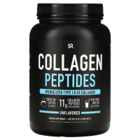 Купить Sports Research, Коллагеновые пептиды, Collagen peptides, без вкусовых добавок, 907 г