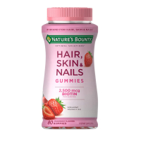 Купить Natures Bounty Optimal Solutions Жевательные конфеты для волос, кожи и ногтей, 80 шт. (6 шт. в упаковке)