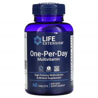 Купить Life Extension, One-Per-Day, 60 таблеток