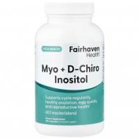 Купить Fairhaven Health, мио-инозитол и D-хиро-инозитол, 240 капсул