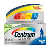 Купить Centrum Silver Multivitamin for Men 50 Plus и таблетки с минеральными добавками, 65 карат