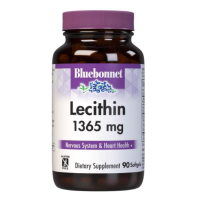 Купить Bluebonnet Nutrition, натуральный лецитин, Lecithin, 1365 мг, 90 капсул