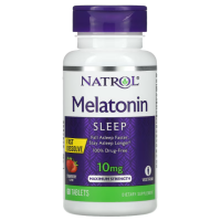 Купить Natrol, Melatonin, Мелатонин, 10 мг, 60 таблеток