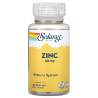 Купить Solaray, Zinc, цинк, 50 мг, 100 капсул