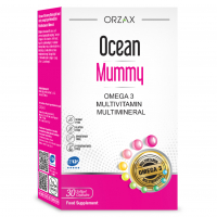 Купить Orzax, Ocean Mummy, Омега + Мультивитамины для беременных, 30 капсул