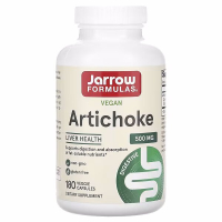 Купить Jarrow Formulas, Artichoke, артишок, 500 мг, 180 растительных капсул