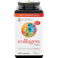 Купить Youtheory, коллаген, collagen, 1000 мг, 390 таблеток