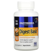 Купить Enzymedica, Digest Basic, состав с основными ферментами, 90 капсул