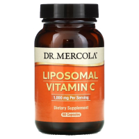Dr. Mercola, липосомальный витамин С, Liposomal vitamin C, 500 мг, 60 капсул