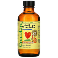 Купить ChildLife, Essentials, витамин C в жидкой форме, натуральный апельсиновый вкус, 118,5 мл (4 жидк. унции)