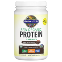 Купить Garden of Life, Organic Protein, Органический протеин, шоколад, 660 г